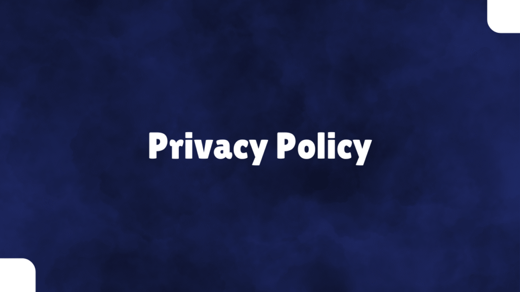 privacy policy